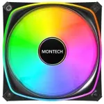 AX120 Pro PWM 120 mm korpusventilaator, must