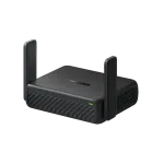 Mercusys AX3000 Travel Router | MR84X-Travel | 802.11a | 574/2402 Mbit/s | 10/100/1000 Mbit/s | Ethernet LAN (RJ-45) ports 1 | Mesh Support No | MU-MiMO No | No mobile broadband | Antenna type External Omni-directional | 1