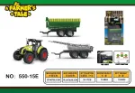 Tractor with Lights and Sounds + Trailers