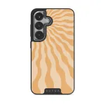 Sunny Bunny - Samsung Galaxy S25 Case, Elite Dark (Magnetic) / Silver