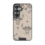 Taurus - Samsung Galaxy S25 Case, Elite Dark (Magnetic) / Silver / Nude