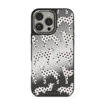 Buddy - iPhone 16 Pro Case, Elite Mirror Dark (MagSafe) / Silver