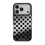 Spoiled - iPhone 17 Pro Case, Elite Mirror Dark (MagSafe) / Silver