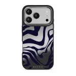 Vigilant - iPhone 17 Pro Case, Elite Mirror Dark (MagSafe) / Silver
