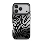 Imperial - iPhone 17 Pro Case, Elite Mirror Dark (MagSafe) / Silver