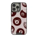 Cue - iPhone 16 Pro Max Case, Elite Dark (MagSafe) / Silver