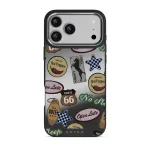 Open Late - iPhone 17 Pro Max Case, Elite Mirror Dark (MagSafe) / Silver