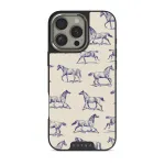 Derby Race - iPhone 16 Pro Max Case, Elite Dark (MagSafe) / Silver