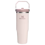 IceFlow&trade; Flip Straw 2.0 termos, 30 oz / 0,89 l, roosakvarts