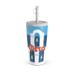 Feta - Travel Mug, 500 ml / Straw