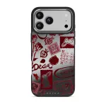 Bookmark - iPhone 17 Pro Max Case, Elite Mirror Dark (MagSafe) / Silver