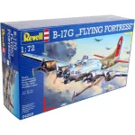 Revell B-17G Flying Fortress plastmassist pommitaja mudel, 1:72