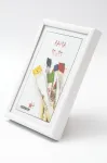 Raam GED 40x50 plast EASY valge | 8mm