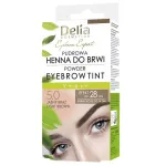 DELIA_Powder Eyebrow Henna 5.0 Light Brown 4g