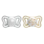 CHICCO-710384-PHYSIO LIGHT 6&ndash;16 SIL imemisnippel, 2 tk, LUMI