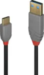 "LINDY USB 2.0 kaabel, t&uuml;&uuml;p A/C, Anthra Line, M/M, 0,5 m"