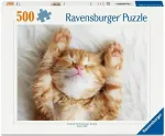 Ravensburger 500-osast koosnev pusle: Punane kass