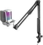 &bdquo;Fifine Q6TW&ldquo; valge USB-kondensaator-mikrofon