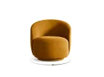 Swivel Armchair, "Savona", 1 Seat, 69x72.5x70.5 Made in Europe