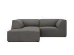 Modular Left Corner Sofa, "Siena", 3 Seats, 186x180x69 Made in Europe