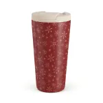 Dear Santa - Snowflake Travel Mug, 500 ml / Flap