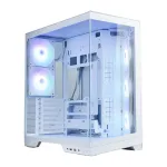 Zalman D50, ATX Mid Tower PC Case, 3 x 120mm Fans, White