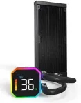 HyperFlow Digital 240 120mm Liquid Cooler Black