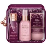 &bdquo;Baylis & Harding&ldquo; luksuslik vannitoa- ja kehahoolduskomplekt (metskirss ja vanilje) &ndash; kehahoolduse kinkekomplekt kotis (4 tk)