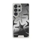 Midnight Ocean - Samsung Galaxy S25 Ultra Case, Elite Mirror Light (Magnetic) / Silver