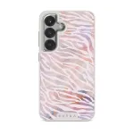 Sultry July - Zebra Samsung Galaxy S25 Plus Case, Elite Light (Magnetic) / Silver