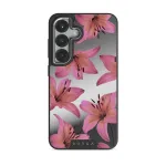 Eden - Samsung Galaxy S25 Plus Case, Elite Mirror Dark (Magnetic) / Silver