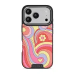 Roller Disco - iPhone 17 Pro Case, Elite Dark (MagSafe) / Silver