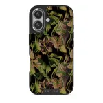Subtropical - iPhone 16 Plus Case, Elite Dark (MagSafe) / Silver