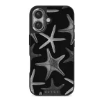Midnight Ocean - iPhone 16 Plus Case, Elite Dark (MagSafe) / Silver