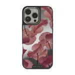 Tender Kiss - iPhone 16 Pro Case, Elite Mirror Dark (MagSafe) / Silver