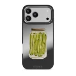 Pickled - iPhone 17 Pro Max Case, Elite Mirror Dark (MagSafe) / Silver