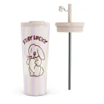 Stay Lucky - Travel Mug, 700 ml / Flap & Straw Set