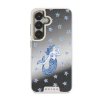 Salty Kiss - Samsung Galaxy S25 Case, Elite Mirror Light (Magnetic) / Gold