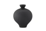 Rellis vaas - must - D6*H24*B20cm