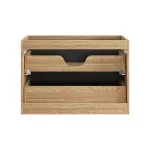 Kapp kraanikausi all, 80 cm, 2 sahtlit, LUXOR BLACK 82-80-2S