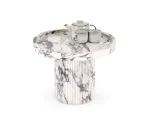 AMARETTO c.table, white marble