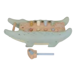 Little Dutch Hammer Bench Crocodile &acute;Safari Friends&acute; FSC wood