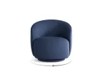 Swivel Armchair, "Savona", 1 Seat, 69x72.5x70.5 Made in Europe
