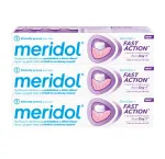 Meridol - Fast Action Toothpaste 3 x 75 ml