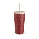 Dear Santa - Snowflake Travel Mug, 500 ml / Straw