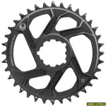 Esiratas SRAM X-SYNC 2 36T Direct Mount 3 mm Offset Boost alumiiniumist Eagle Black