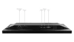 Lenovo ThinkVision E22-30 arvutimonitor, 54,6 cm (21,5"), 1920 x 1080 pikslit, &bdquo;Full HD&ldquo;, LED, must