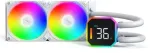 HyperFlow Digital 240 120mm Liquid Cooler White