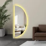 Peegel LED-valgustusega, Hanah Home, mitmev&auml;rviline, 52 x 135