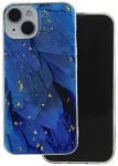 "Gold Glam Case Galaxy A25 5G" Blue